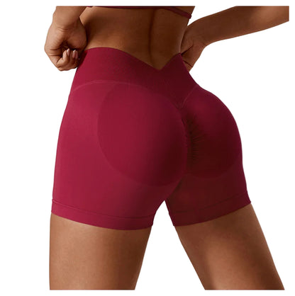 Seamless High-Waist Shorts