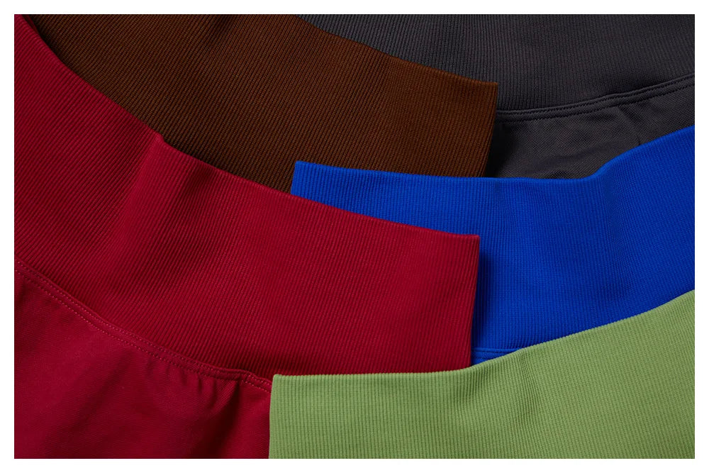 Seamless High-Waist Shorts