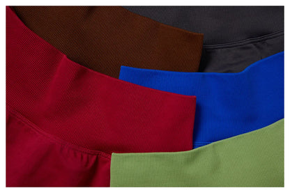 Seamless High-Waist Shorts