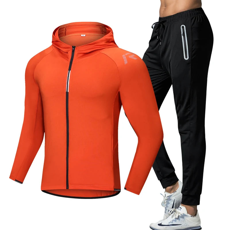 Men’s Quick-Dry Sports Tracksuit