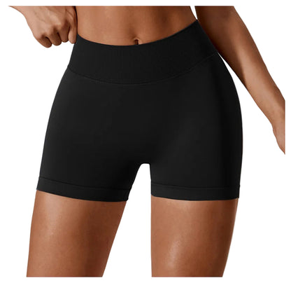 Seamless High-Waist Shorts