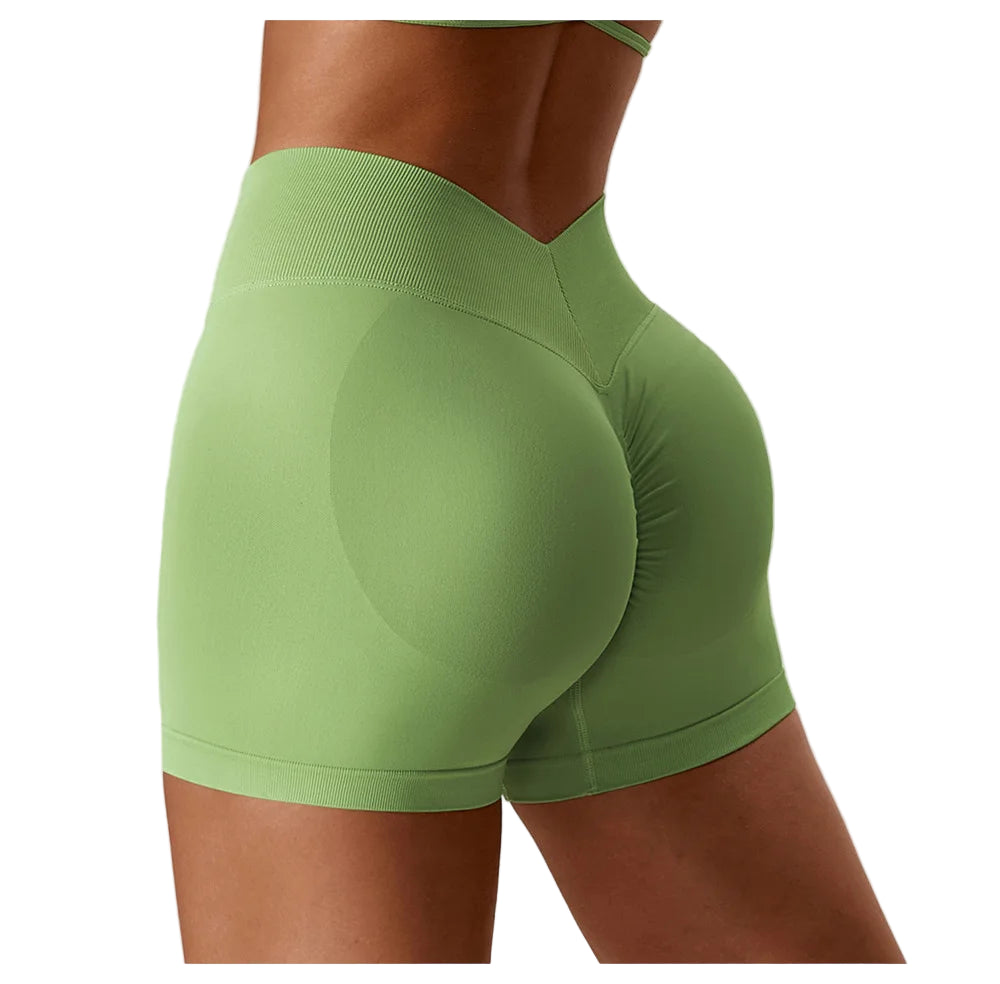 Seamless High-Waist Shorts