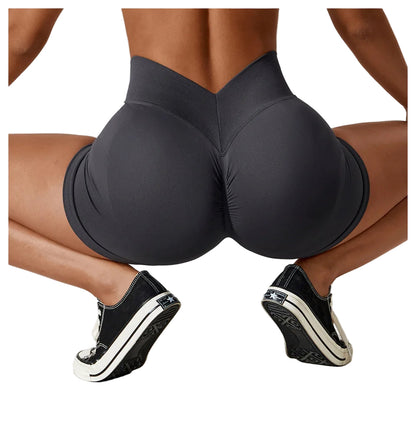 Seamless High-Waist Shorts