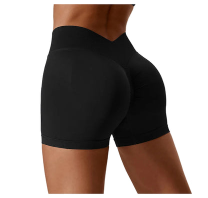 Seamless High-Waist Shorts