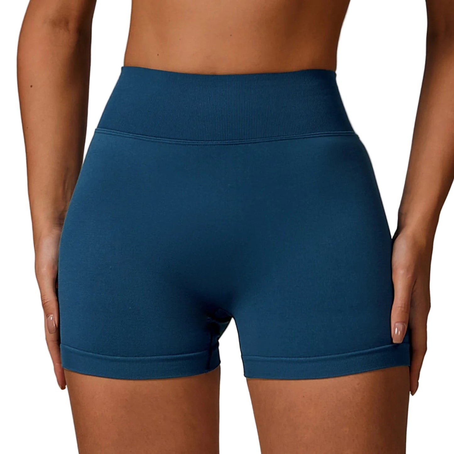 Seamless High-Waist Shorts