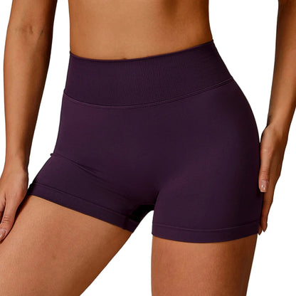Seamless High-Waist Shorts