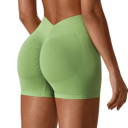 Seamless High-Waist Shorts