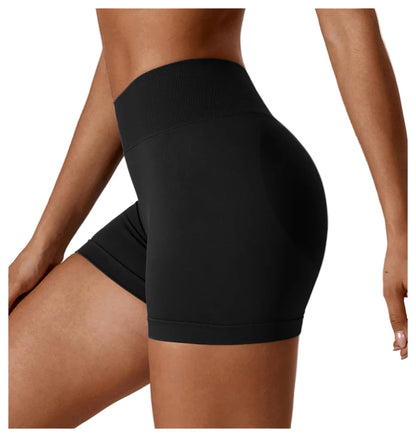 Seamless High-Waist Shorts