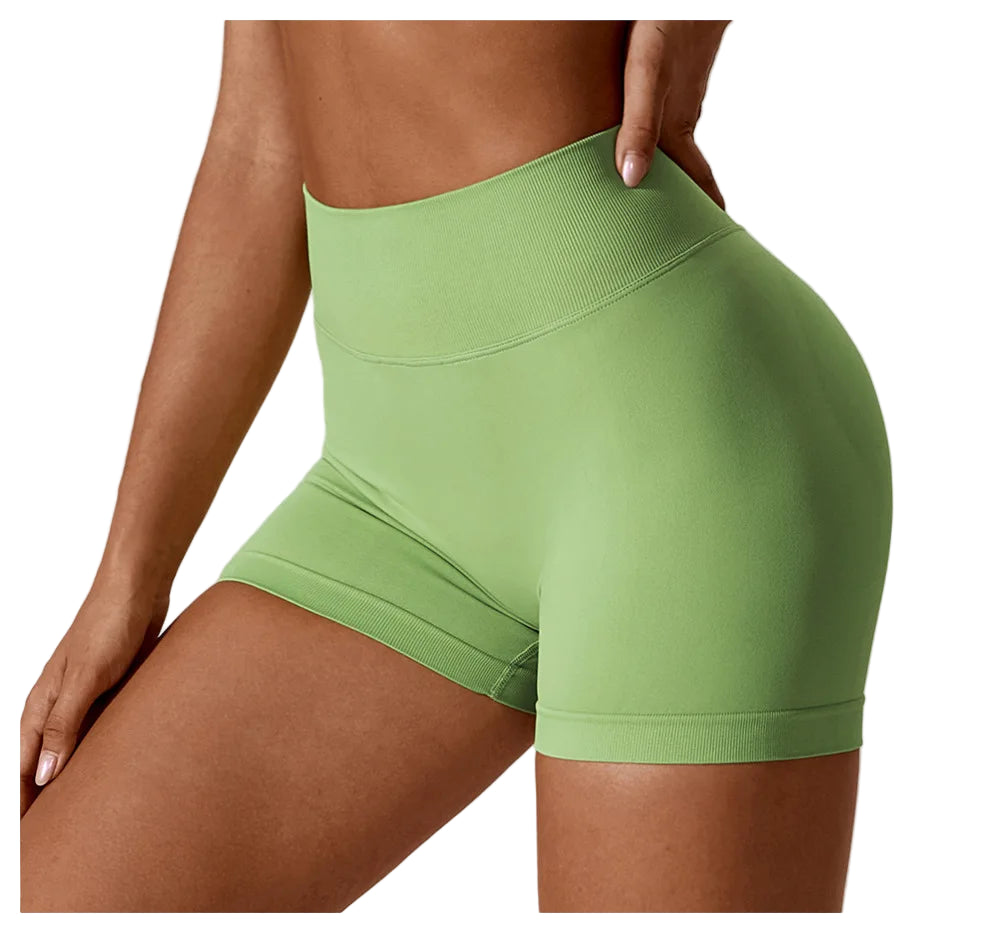Seamless High-Waist Shorts