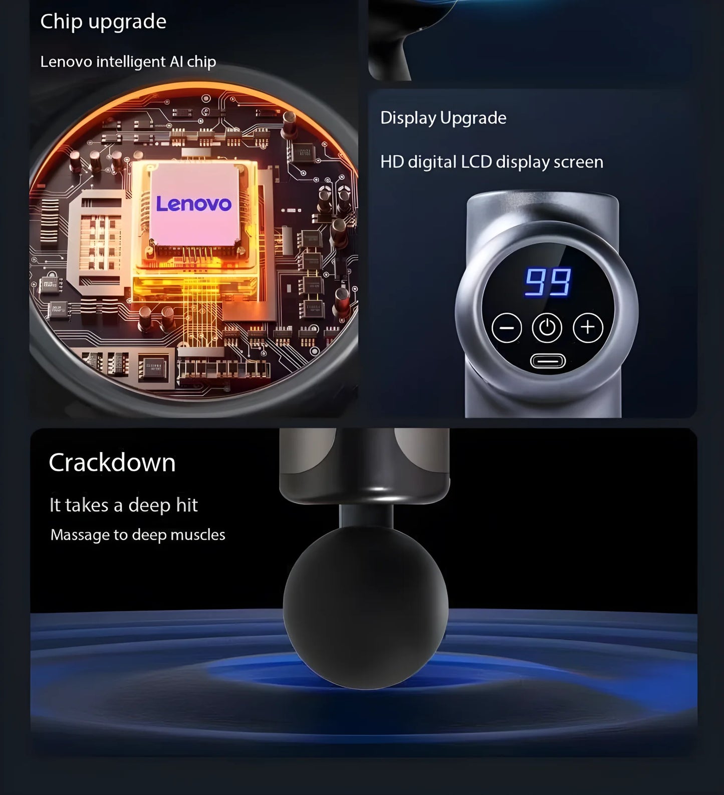 Lenovo Muscle Massage Gun
