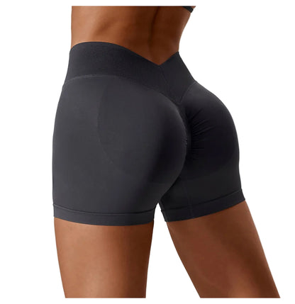 Seamless High-Waist Shorts