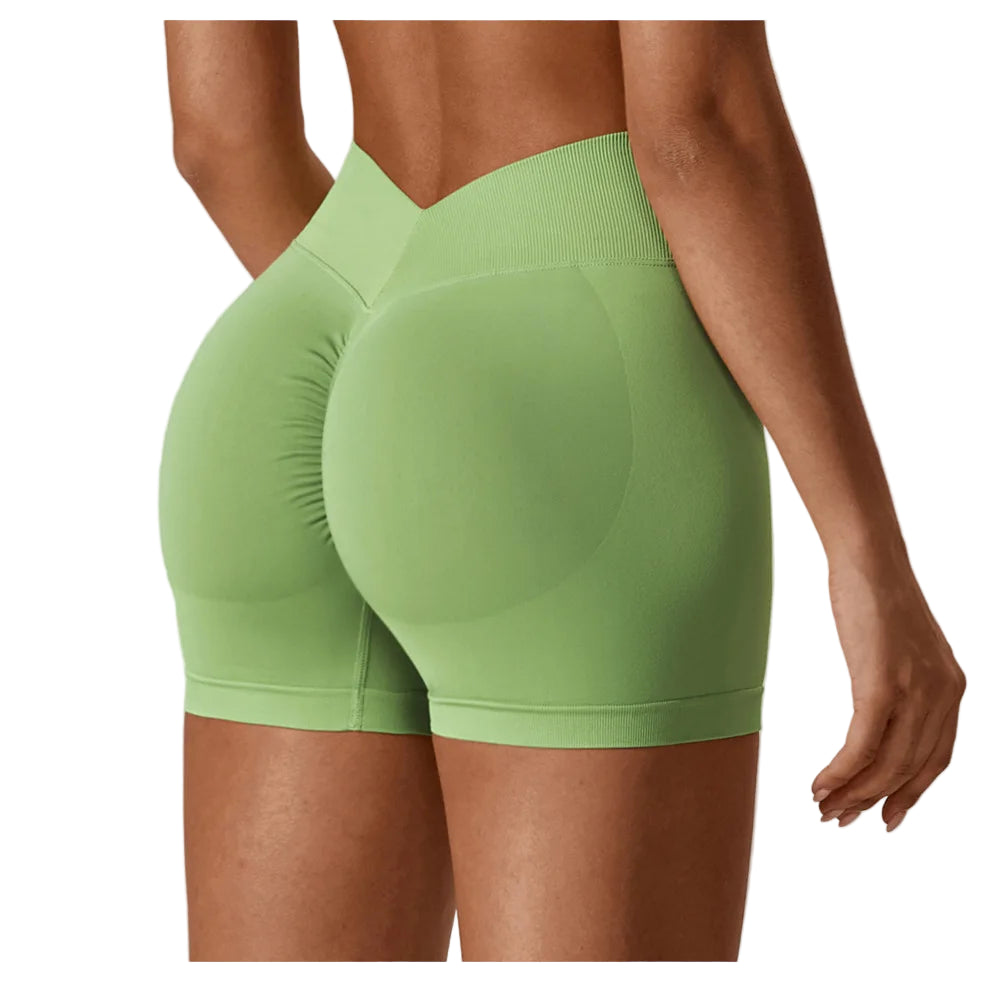 Seamless High-Waist Shorts