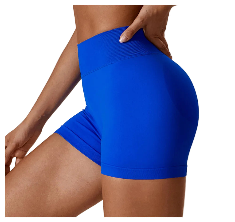 Seamless High-Waist Shorts
