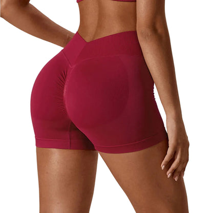 Seamless High-Waist Shorts
