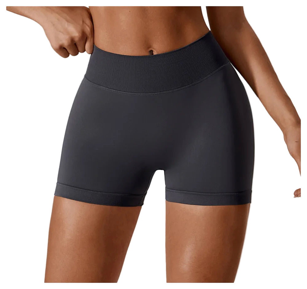Seamless High-Waist Shorts