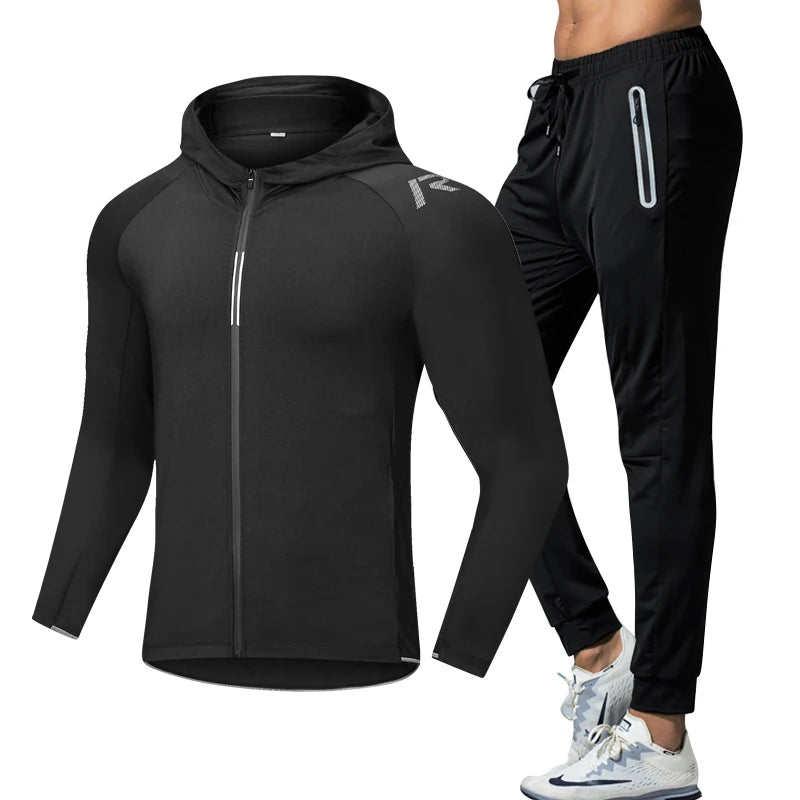 Men’s Quick-Dry Sports Tracksuit