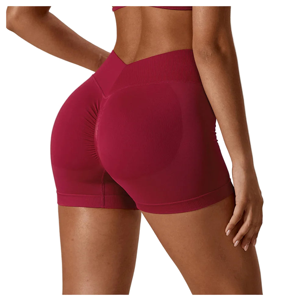 Seamless High-Waist Shorts