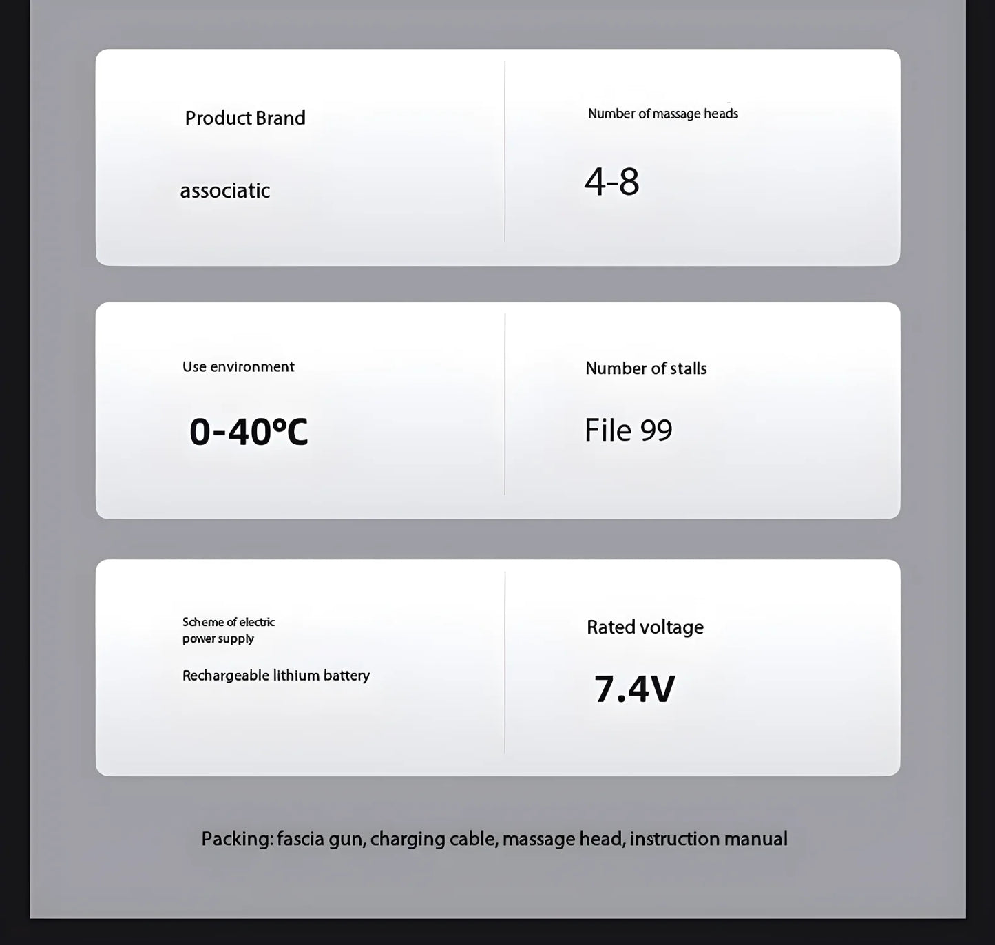 Lenovo Muscle Massage Gun