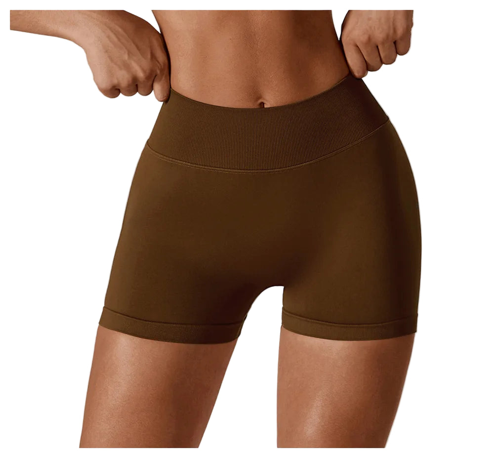 Seamless High-Waist Shorts
