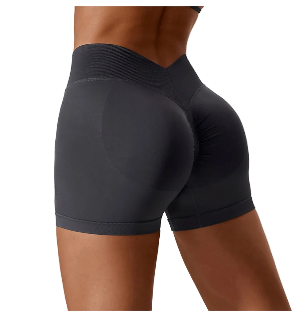 Seamless High-Waist Shorts